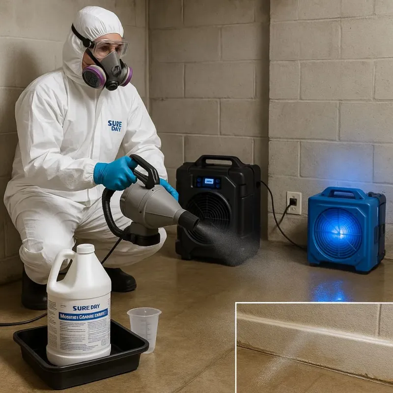 Sanitization and Odor Removal process in Goshen, OH