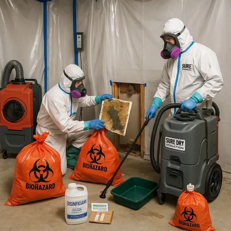 Contaminated Water Handling Protocols process in Goshen, OH